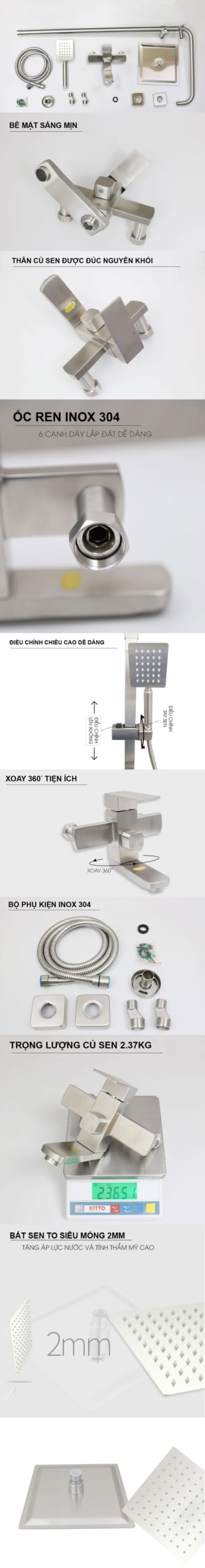 Cây sen nóng lạnh – MLT88A (88 Series)