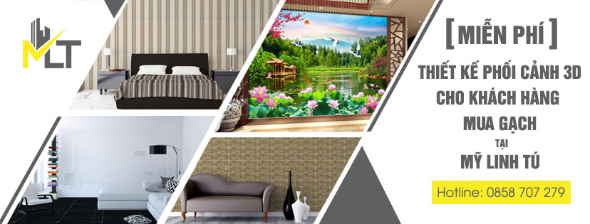 [MIỄN PHÍ] Thiết kế phòng mẫu phối cảnh 3D cho khách hàng mua gạch tại Mỹ Linh Tú 
