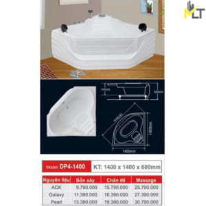 Bồn tắm góc