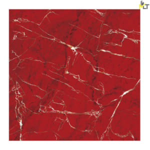 Gạch bóng kiếng 60x60 đỏ vân trắng