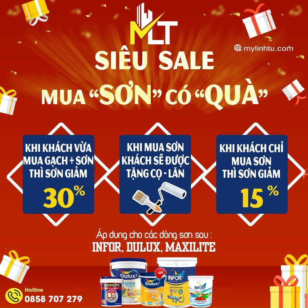 Chương trình khuyến mãi sơn nước