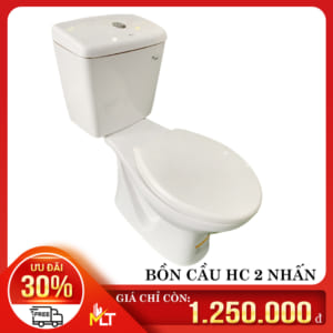 Bồn cầu HC 2 nhấn