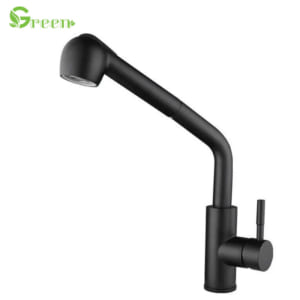 Vòi chén nóng lạnh dây rút búa đen - MLTORB04