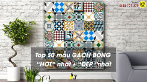 Top 50 mẫu gạch bông HOT nhất, ĐẸP nhất