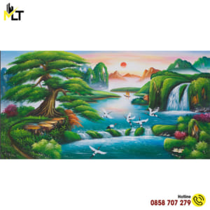 Gạch tranh phong cảnh