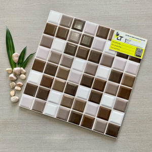 Gạch 30x30 Mosaic xám nâu