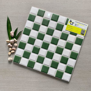 Gạch 30x30 Mosaic xanh lá cây