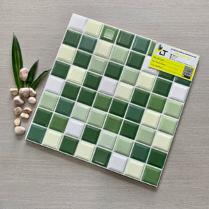 Gạch 30x30 Mosaic xanh lục