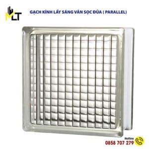 Gạch kính lấy sáng vân sọc đũa