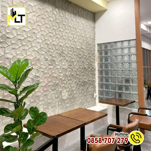 Gạch bông gió 3D lục giác Gạch bông gió 3D lục giác