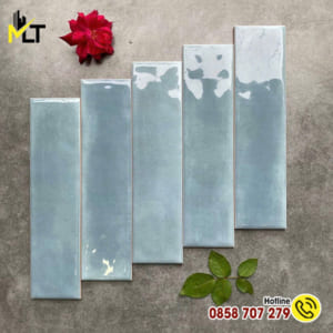 Gạch thẻ 7.5x30 cm bóng, gợn hiệu ứng P2
