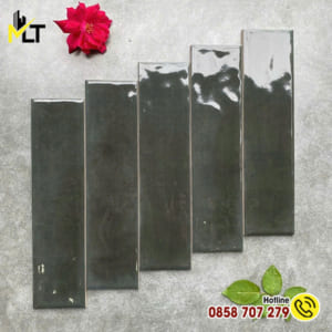 Gạch thẻ 7.5x30 cm bóng, gợn hiệu ứng P7