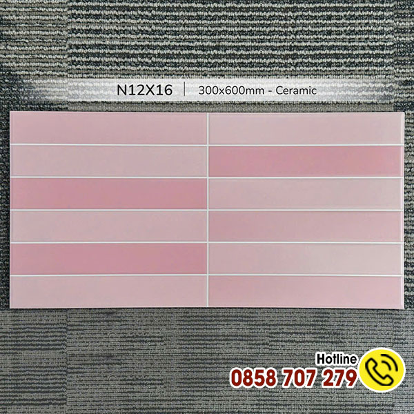 N12X16 Gạch 30x60 giả thẻ N12X16