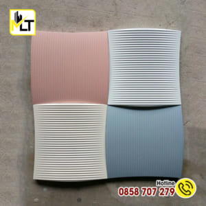 Gạch bông gió 3D kẻ