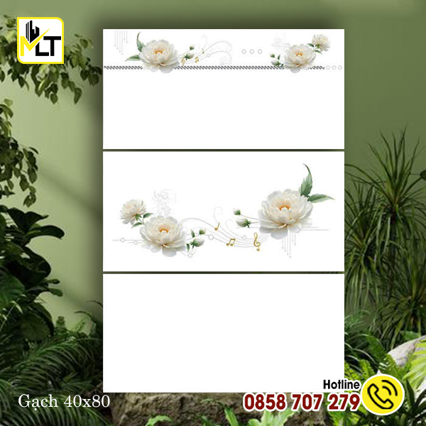 Gạch ốp tường 40x80 45800 Gạch ốp tường 40x80 45800