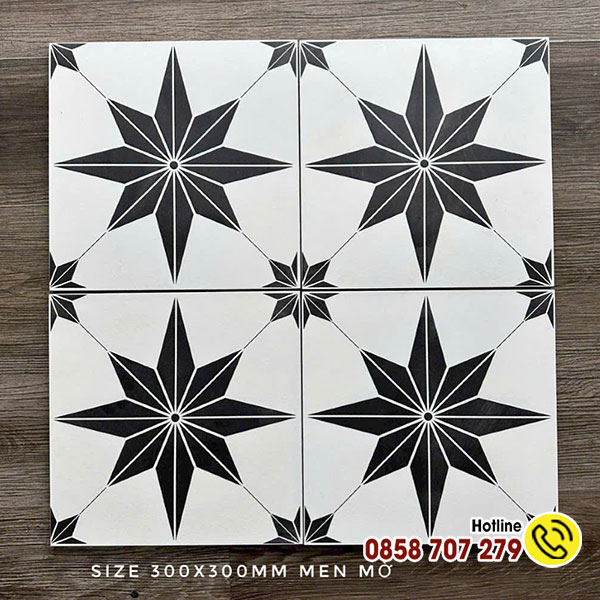 Gạch-bông-30x30-TK123201-(Men-Mờ) Gạch bông 30x30 TK123201 (Men Mờ)