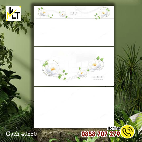 Gạch ốp tường 40x80 45801 Gạch ốp tường 40x80 45801