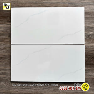 Gạch ốp tường 30×60 trắng vân