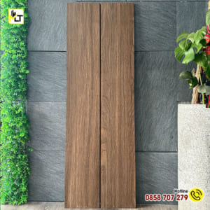 Gạch giả vân gỗ 19,5x120 AmberWood Brown