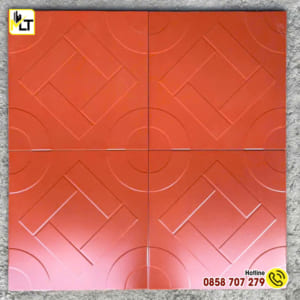Gạch tàu 40x40 tráng men hoa văn