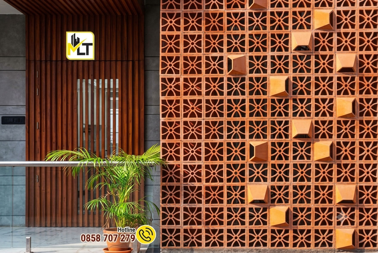 Gạch Bông Gió Đất Nung