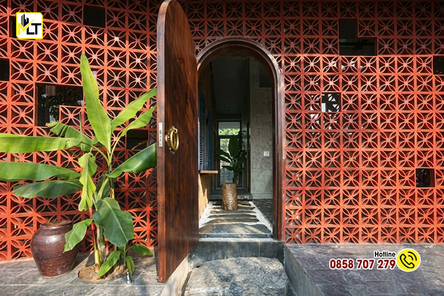 Gạch Bông Gió Đất Nung