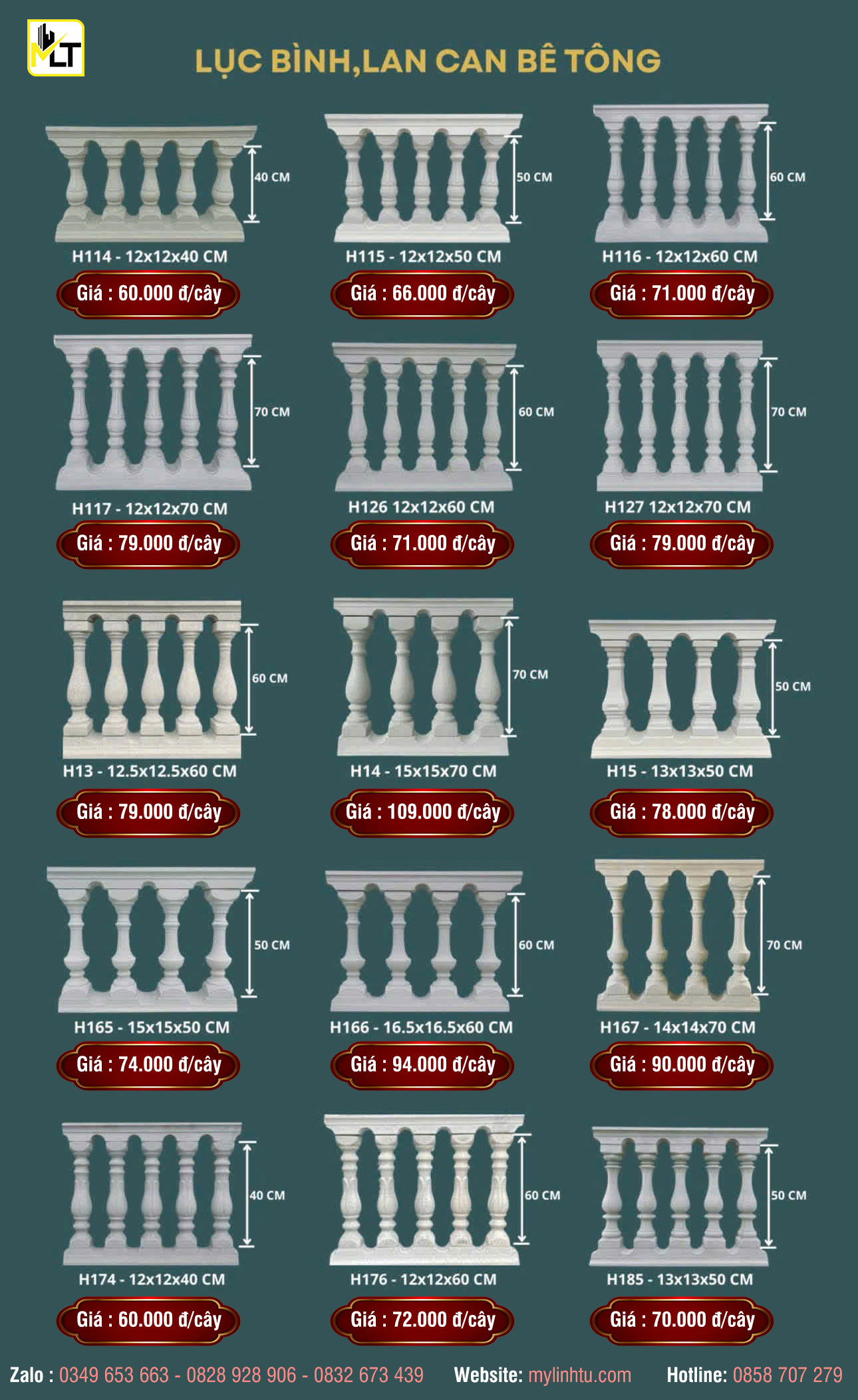 Lục bình xi măng Long An Tiền Giang